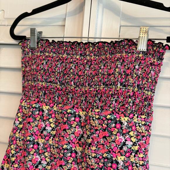 Baltic Born Nikki Black And‎ Pink Floral One Piece Swimsuit Size Medium - Picture 3 of 7